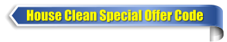 House Clean Special Offer Code